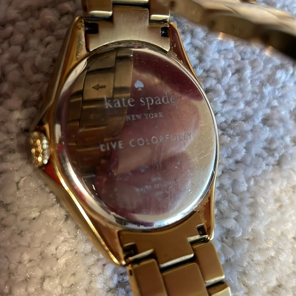 Kate Spade watch with Pink Spade and date